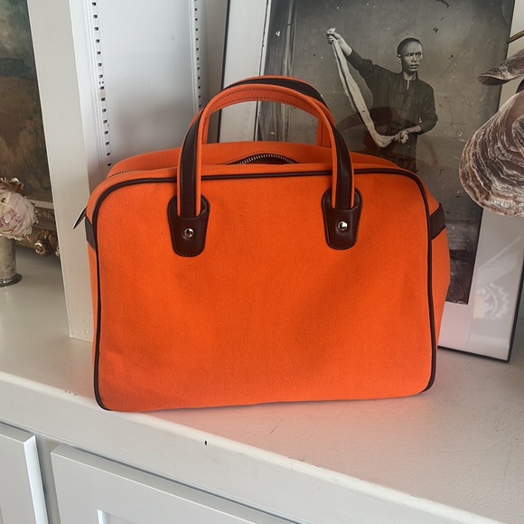 OMG! Maccapani Orange Handbag NWOT $365 - Picture 8 of 8